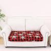 image:imageSmiry Printed Couch Cushion Covers Stretch Soft Couch Covers for Sofa Washable NonSlip Sofa Slipcover Furniture Protector for Indoor and Outdoor 1 Pack RedBurgundy
