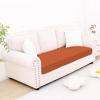 image:imageSmiry Printed Couch Cushion Covers Stretch Soft Couch Covers for Sofa Washable NonSlip Sofa Slipcover Furniture Protector for Indoor and Outdoor 1 Pack RedRust