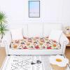image:imageSmiry Printed Couch Cushion Covers Stretch Soft Couch Covers for Sofa Washable NonSlip Sofa Slipcover Furniture Protector for Indoor and Outdoor 1 Pack RedOrange
