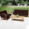 image:imageSmiry Printed Couch Cushion Covers Stretch Soft Couch Covers for Sofa Washable NonSlip Sofa Slipcover Furniture Protector for Indoor and Outdoor 1 Pack RedChocolate