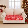 image:imageSmiry Printed Couch Cushion Covers Stretch Soft Couch Covers for Sofa Washable NonSlip Sofa Slipcover Furniture Protector for Indoor and Outdoor 1 Pack RedRed With White