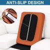 image:imageSmiry Printed Couch Cushion Covers Stretch Soft Couch Covers for Sofa Washable NonSlip Sofa Slipcover Furniture Protector for Indoor and Outdoor 1 Pack RedRust