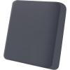 image:imageSmiry Printed Couch Cushion Covers Stretch Soft Couch Covers for Sofa Washable NonSlip Sofa Slipcover Furniture Protector for Indoor and Outdoor 1 Pack RedDark Grey