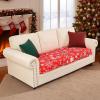 image:imageSmiry Printed Couch Cushion Covers Stretch Soft Couch Covers for Sofa Washable NonSlip Sofa Slipcover Furniture Protector for Indoor and Outdoor 1 Pack RedRed With White