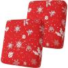 image:imageSmiry Printed Couch Cushion Covers Stretch Soft Couch Covers for Sofa Washable NonSlip Sofa Slipcover Furniture Protector for Indoor and Outdoor 1 Pack RedRed