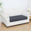 image:imageSmiry Printed Couch Cushion Covers Stretch Soft Couch Covers for Sofa Washable NonSlip Sofa Slipcover Furniture Protector for Indoor and Outdoor 1 Pack RedDark Grey