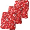 image:imageSmiry Printed Couch Cushion Covers Stretch Soft Couch Covers for Sofa Washable NonSlip Sofa Slipcover Furniture Protector for Indoor and Outdoor 1 Pack RedRed With White