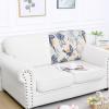 image:imageSmiry Printed Couch Cushion Covers Stretch Soft Couch Covers for Sofa Washable NonSlip Sofa Slipcover Furniture Protector for Indoor and Outdoor 1 Pack RedBeige