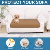 image:imageSmiry Printed Couch Cushion Covers Stretch Soft Couch Covers for Sofa Washable NonSlip Sofa Slipcover Furniture Protector for Indoor and Outdoor 1 Pack RedCamel