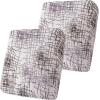image:imageSmiry Printed Couch Cushion Covers Stretch Soft Couch Covers for Sofa Washable NonSlip Sofa Slipcover Furniture Protector for Indoor and Outdoor 1 Pack RedBrown and White