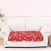 image:imageSmiry Printed Couch Cushion Covers Stretch Soft Couch Covers for Sofa Washable NonSlip Sofa Slipcover Furniture Protector for Indoor and Outdoor 1 Pack RedRed With White