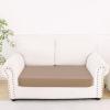 image:imageSmiry Printed Couch Cushion Covers Stretch Soft Couch Covers for Sofa Washable NonSlip Sofa Slipcover Furniture Protector for Indoor and Outdoor 1 Pack RedMocha