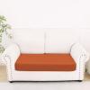 image:imageSmiry Printed Couch Cushion Covers Stretch Soft Couch Covers for Sofa Washable NonSlip Sofa Slipcover Furniture Protector for Indoor and Outdoor 1 Pack RedRust