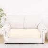 image:imageSmiry Printed Couch Cushion Covers Stretch Soft Couch Covers for Sofa Washable NonSlip Sofa Slipcover Furniture Protector for Indoor and Outdoor 1 Pack RedCream