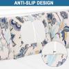 image:imageSmiry Printed Couch Cushion Covers Stretch Soft Couch Covers for Sofa Washable NonSlip Sofa Slipcover Furniture Protector for Indoor and Outdoor 1 Pack RedBeige