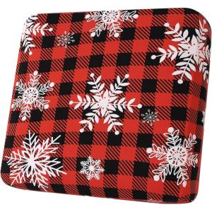 image:imageSmiry Printed Couch Cushion Covers Stretch Soft Couch Covers for Sofa Washable NonSlip Sofa Slipcover Furniture Protector for Indoor and Outdoor 1 Pack RedBurgundy