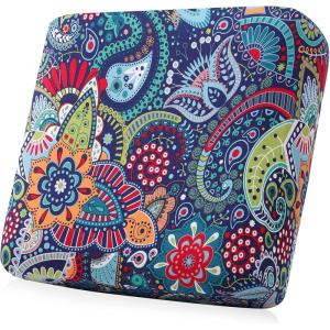 image:imageSmiry Printed Couch Cushion Covers Stretch Soft Couch Covers for Sofa Washable NonSlip Sofa Slipcover Furniture Protector for Indoor and Outdoor 1 Pack RedBlue Green
