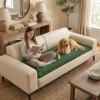 image:imageSmiry Fuzzy Couch Cover for Dogs Non Slip Washable Pet Sofa Cover Scratch Proof Hair Resistant Plush Sofa Slipcover Pet Friendly Couch Cushion Protector for Cat Brown 276 x 59Green