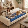 image:imageSmiry Fuzzy Couch Cover for Dogs Non Slip Washable Pet Sofa Cover Scratch Proof Hair Resistant Plush Sofa Slipcover Pet Friendly Couch Cushion Protector for Cat Brown 276 x 59Navy