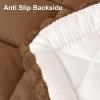 image:imageSmiry Fuzzy Couch Cover for Dogs Non Slip Washable Pet Sofa Cover Scratch Proof Hair Resistant Plush Sofa Slipcover Pet Friendly Couch Cushion Protector for Cat Brown 276 x 59Brown