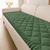 image:imageSmiry Fuzzy Couch Cover for Dogs Non Slip Washable Pet Sofa Cover Scratch Proof Hair Resistant Plush Sofa Slipcover Pet Friendly Couch Cushion Protector for Cat Brown 276 x 59Green