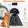 image:imageSmiry Waterproof Blanket Throw for Large Dogs Soft Reversible Dog Blanket for Sofa Couch Bed Washable Leakproof Sherpa Fleece Furniture Couch Protector50x60 Dark GreyWhiteDark GreyWhite