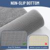 image:imageSmiry Memory Foam Bath Mat 30x20 Extra Soft and Absorbent Chenille Bathroom Rugs Non Slip Machine Washable Carpet for Bathroom Floor Tub Shower Home Decor Accessories Shower and Tub GreyGrey