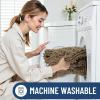 image:imageSmiry Bathroom Rugs Sets 3 Piece Soft Absorbent Non Slip Rubber Backing Machine Washable Quick Dry Chenille Bath Rug Set for Tub Shower and Floor 30x2024x1624x20 CamelCamel