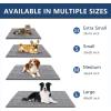 image:imageSmiry Dog Door Mat for Muddy Paws 30x20 Extra Soft Absorbent Chenille Doormat Trap Moisture and Dirt NonSlip Machine Washable Front Door Mat for Indoor Entrance Inside Floor Atlantic BlueGrey