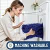 image:imageSmiry Dog Door Mat for Muddy Paws 30x20 Extra Soft Absorbent Chenille Doormat Trap Moisture and Dirt NonSlip Machine Washable Front Door Mat for Indoor Entrance Inside Floor Atlantic BlueNavy Blue