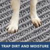 image:imageSmiry Dog Door Mat for Muddy Paws 30x20 Extra Soft Absorbent Chenille Doormat Trap Moisture and Dirt NonSlip Machine Washable Front Door Mat for Indoor Entrance Inside Floor Atlantic BlueGrey