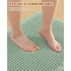 image:imageSmiry Waffle Bath Mat 30x20 Extra Soft Absorbent Bathroom Rugs Non Slip Machine Washable Quick Dry Bath Rugs for Bathroom Floor Tub Shower Home Decor Accessories BrownSage Green