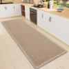 image:imageSmiry Waffle Bath Mat 30x20 Extra Soft Absorbent Bathroom Rugs Non Slip Machine Washable Quick Dry Bath Rugs for Bathroom Floor Tub Shower Home Decor Accessories BrownBrown