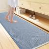 image:imageSmiry Waffle Bath Mat 30x20 Extra Soft Absorbent Bathroom Rugs Non Slip Machine Washable Quick Dry Bath Rugs for Bathroom Floor Tub Shower Home Decor Accessories BrownBlue  Cream