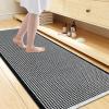 image:imageSmiry Waffle Bath Mat 30x20 Extra Soft Absorbent Bathroom Rugs Non Slip Machine Washable Quick Dry Bath Rugs for Bathroom Floor Tub Shower Home Decor Accessories BrownBlack  Cream