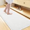 image:imageSmiry Waffle Bath Mat 30x20 Extra Soft Absorbent Bathroom Rugs Non Slip Machine Washable Quick Dry Bath Rugs for Bathroom Floor Tub Shower Home Decor Accessories BrownWhite