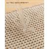 image:imageSmiry Waffle Bath Mat 30x20 Extra Soft Absorbent Bathroom Rugs Non Slip Machine Washable Quick Dry Bath Rugs for Bathroom Floor Tub Shower Home Decor Accessories BrownBrown  Cream