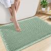 image:imageSmiry Waffle Bath Mat 30x20 Extra Soft Absorbent Bathroom Rugs Non Slip Machine Washable Quick Dry Bath Rugs for Bathroom Floor Tub Shower Home Decor Accessories BrownSage Green