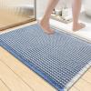 image:imageSmiry Waffle Bath Mat 30x20 Extra Soft Absorbent Bathroom Rugs Non Slip Machine Washable Quick Dry Bath Rugs for Bathroom Floor Tub Shower Home Decor Accessories BrownBlue  Cream