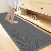 image:imageSmiry Waffle Bath Mat 30x20 Extra Soft Absorbent Bathroom Rugs Non Slip Machine Washable Quick Dry Bath Rugs for Bathroom Floor Tub Shower Home Decor Accessories BrownDark Grey