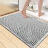 image:imageSmiry Waffle Bath Mat 30x20 Extra Soft Absorbent Bathroom Rugs Non Slip Machine Washable Quick Dry Bath Rugs for Bathroom Floor Tub Shower Home Decor Accessories BrownLightgrey  Cream