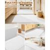 image:imageSmiry Waffle Bath Mat 30x20 Extra Soft Absorbent Bathroom Rugs Non Slip Machine Washable Quick Dry Bath Rugs for Bathroom Floor Tub Shower Home Decor Accessories BrownWhite