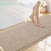 image:imageSmiry Waffle Bath Mat 30x20 Extra Soft Absorbent Bathroom Rugs Non Slip Machine Washable Quick Dry Bath Rugs for Bathroom Floor Tub Shower Home Decor Accessories BrownBrown  Cream