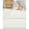 image:imageSmiry Waffle Bath Mat 30x20 Extra Soft Absorbent Bathroom Rugs Non Slip Machine Washable Quick Dry Bath Rugs for Bathroom Floor Tub Shower Home Decor Accessories BrownCream