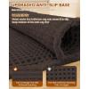image:imageSmiry Waffle Bath Mat 30x20 Extra Soft Absorbent Bathroom Rugs Non Slip Machine Washable Quick Dry Bath Rugs for Bathroom Floor Tub Shower Home Decor Accessories BrownChocolate