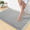 image:imageSmiry Waffle Bath Mat 30x20 Extra Soft Absorbent Bathroom Rugs Non Slip Machine Washable Quick Dry Bath Rugs for Bathroom Floor Tub Shower Home Decor Accessories BrownLightgrey  Cream