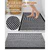 image:imageSmiry Waffle Bath Mat 30x20 Extra Soft Absorbent Bathroom Rugs Non Slip Machine Washable Quick Dry Bath Rugs for Bathroom Floor Tub Shower Home Decor Accessories BrownBlack  Cream