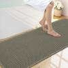 image:imageSmiry Waffle Bath Mat 30x20 Extra Soft Absorbent Bathroom Rugs Non Slip Machine Washable Quick Dry Bath Rugs for Bathroom Floor Tub Shower Home Decor Accessories BrownGreen