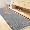 image:imageSmiry Waffle Bath Mat 30x20 Extra Soft Absorbent Bathroom Rugs Non Slip Machine Washable Quick Dry Bath Rugs for Bathroom Floor Tub Shower Home Decor Accessories BrownDarkgrey  Cream