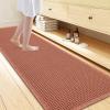 image:imageSmiry Waffle Bath Mat 30x20 Extra Soft Absorbent Bathroom Rugs Non Slip Machine Washable Quick Dry Bath Rugs for Bathroom Floor Tub Shower Home Decor Accessories BrownOrange